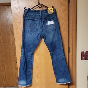 American Eagle Outfitters Men's Classic Blue Jeans 36x34 number 5189